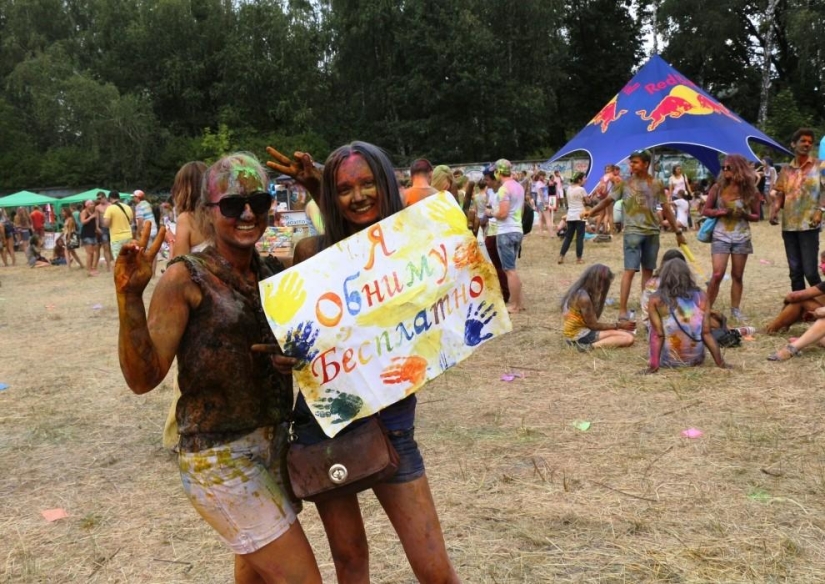 Holi en Kiev