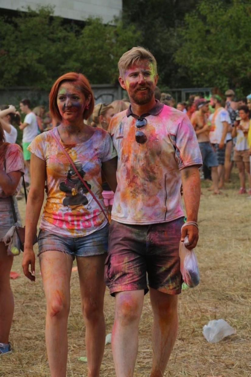 Holi en Kiev