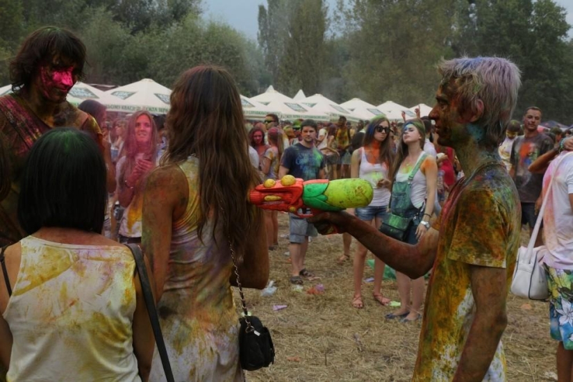 Holi en Kiev