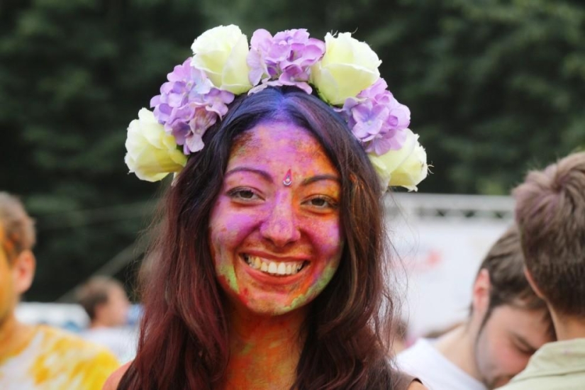 Holi en Kiev