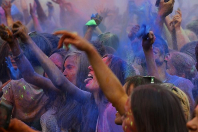 Holi en Kiev