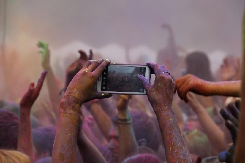 Holi en Kiev