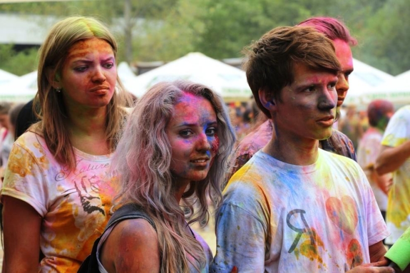 Holi en Kiev