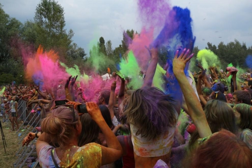 Holi en Kiev