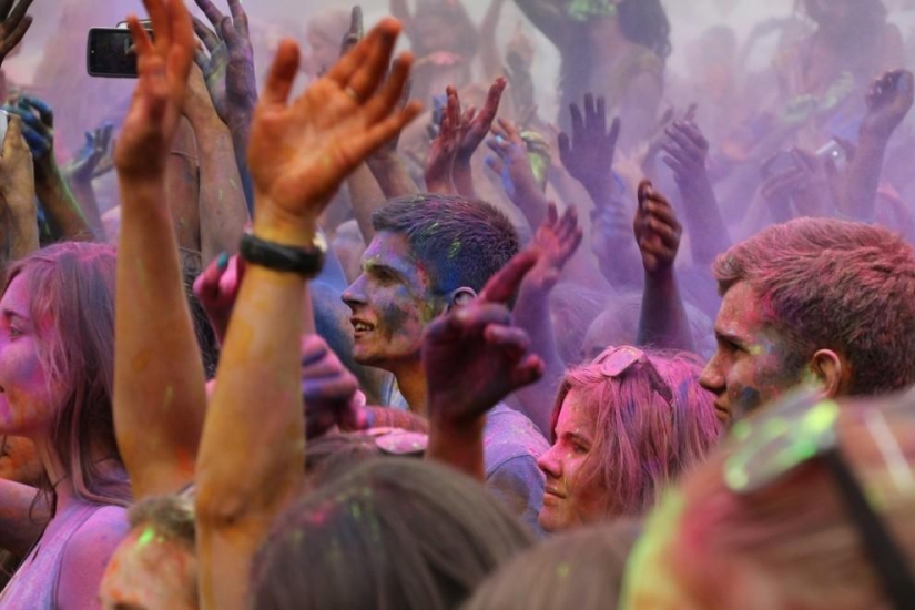 Holi en Kiev