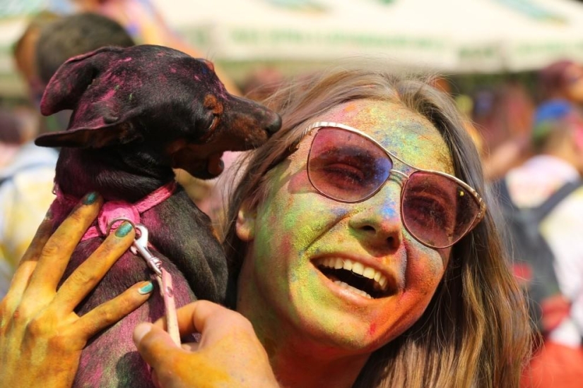 Holi en Kiev