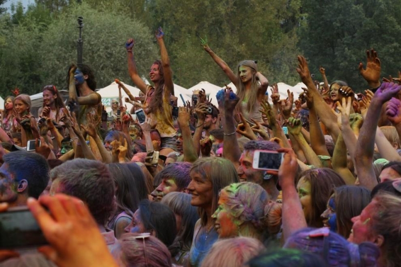 Holi en Kiev