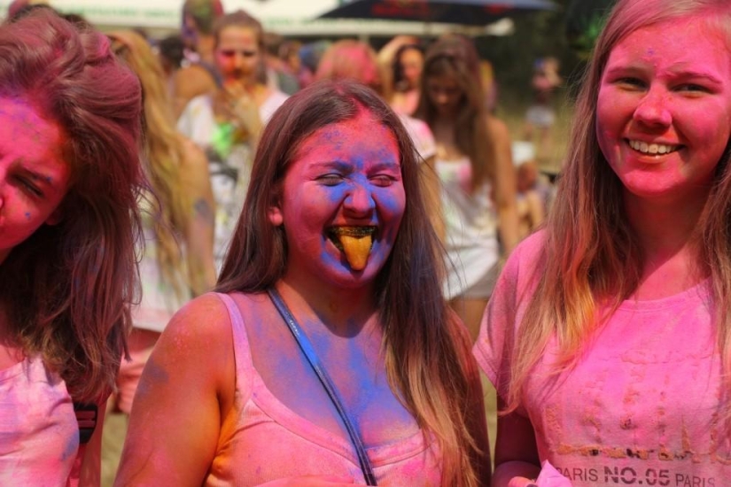 Holi en Kiev
