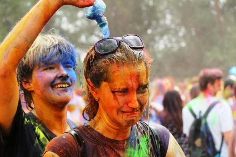 Holi en Kiev