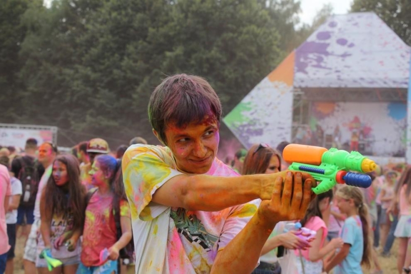 Holi en Kiev