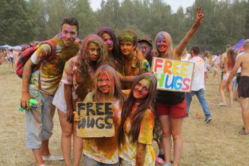 Holi en Kiev
