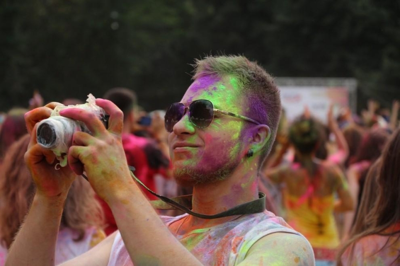 Holi en Kiev