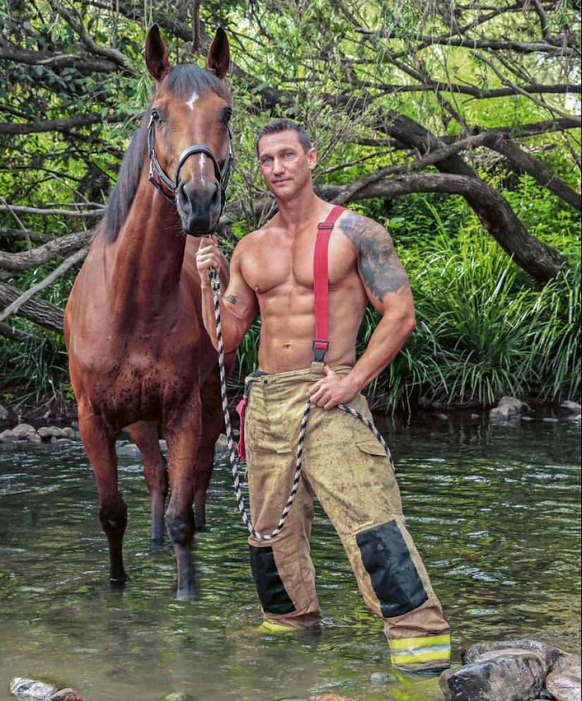 Hot photos from the Australian firefighters' calendar for 2024 Hot photos from the Australian firefighters' calendar for 2024