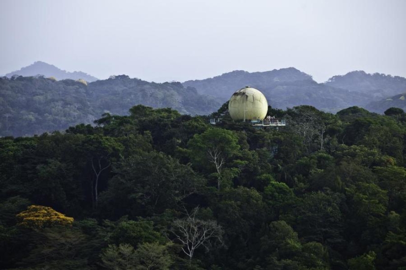 Hotel in the radar tower