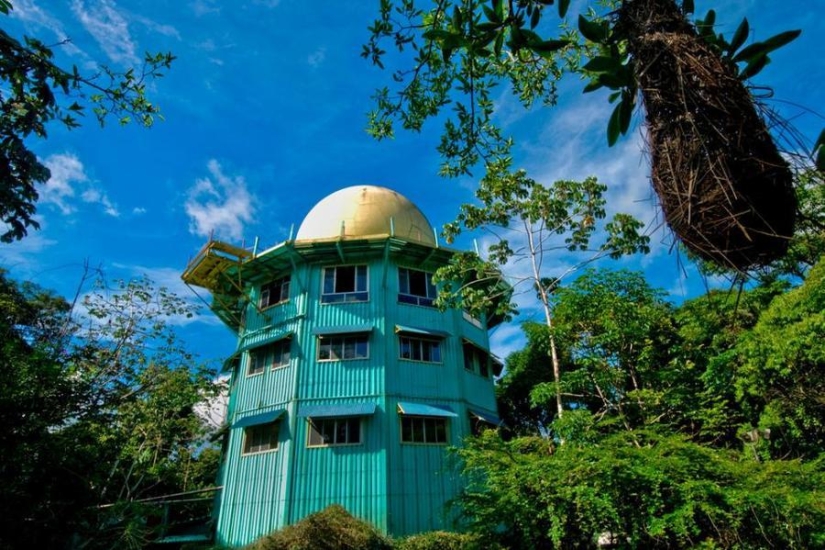 Hotel in the radar tower