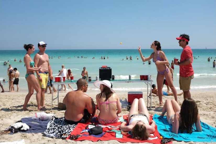 How American students spend their holidays in Miami