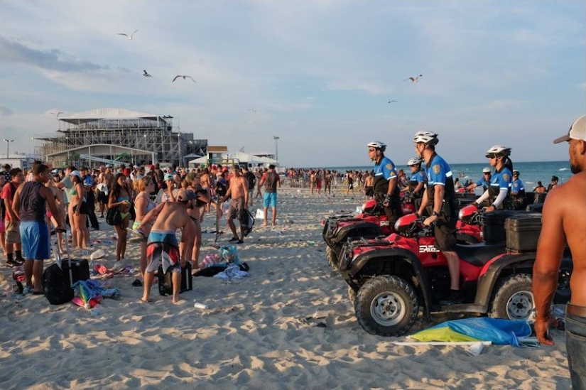 How American students spend their holidays in Miami