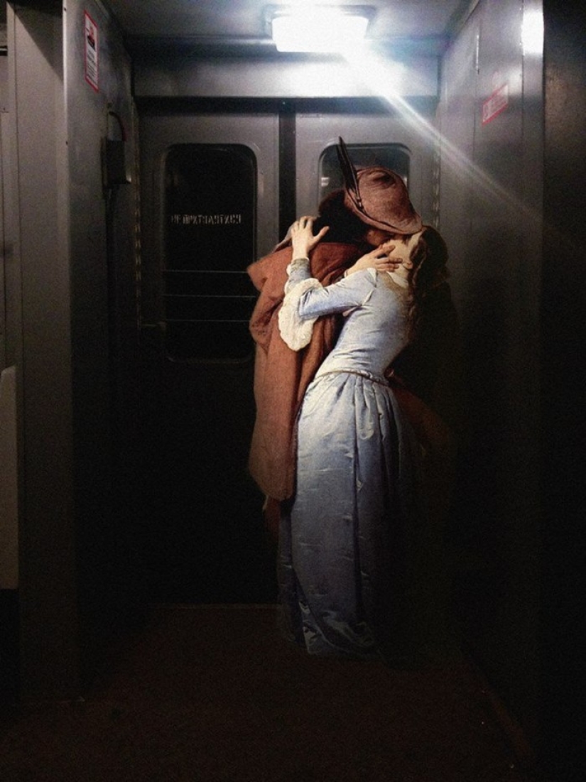 How angels and nymphs from classical paintings ended up in the modern urban landscape How angels and nymphs from classical paintings ended up in the modern urban landscape