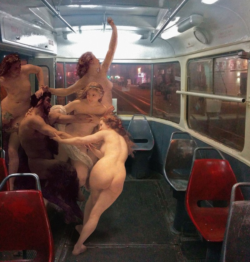 How angels and nymphs from classical paintings ended up in the modern urban landscape How angels and nymphs from classical paintings ended up in the modern urban landscape