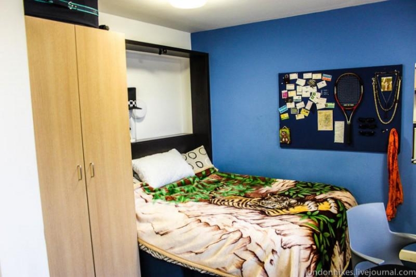 How do students live in London
