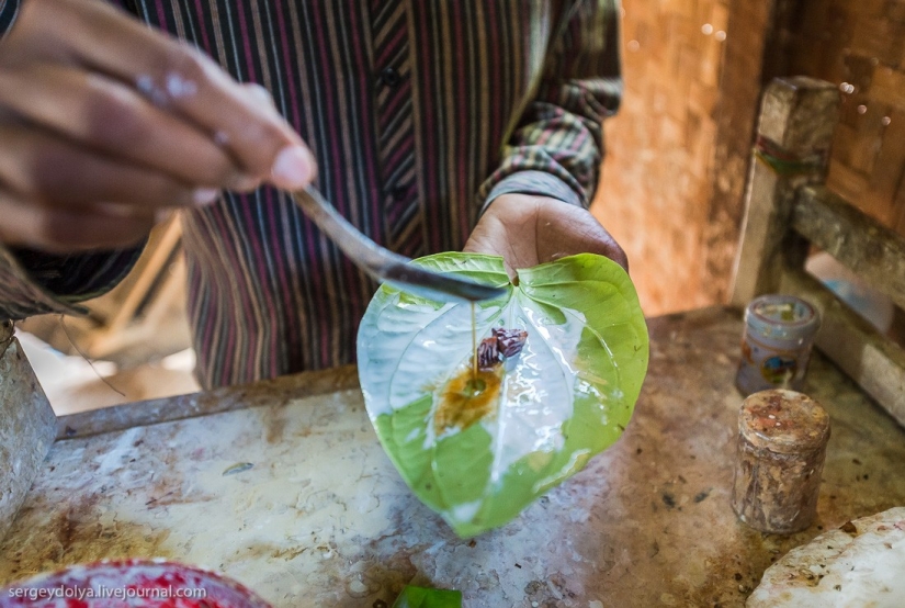 How is life in a wealthy village in Burma?