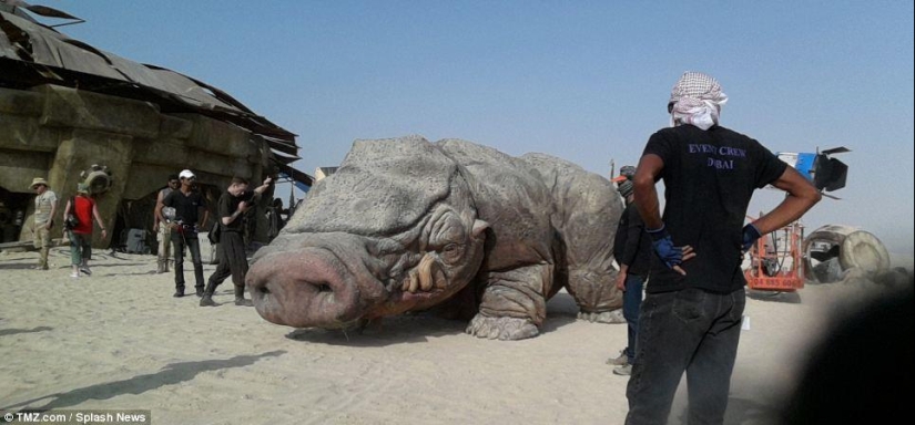 How is the filming of the new Star Wars going?