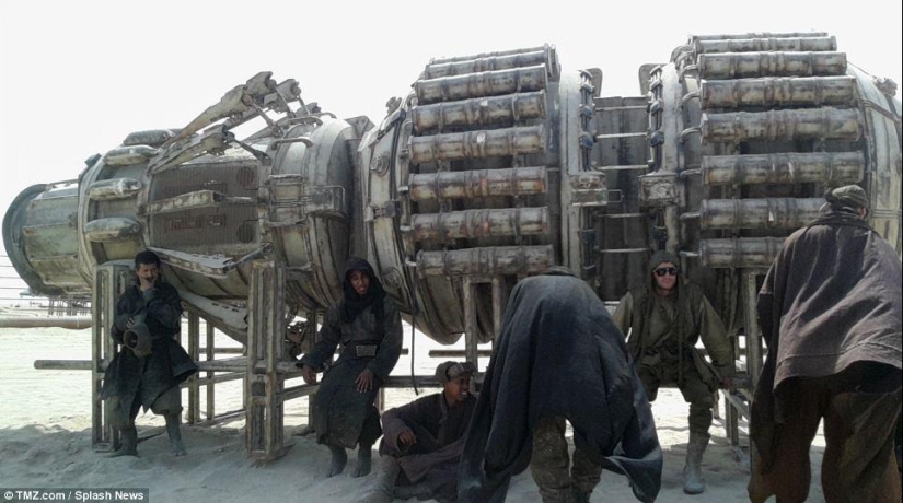 How is the filming of the new Star Wars going?