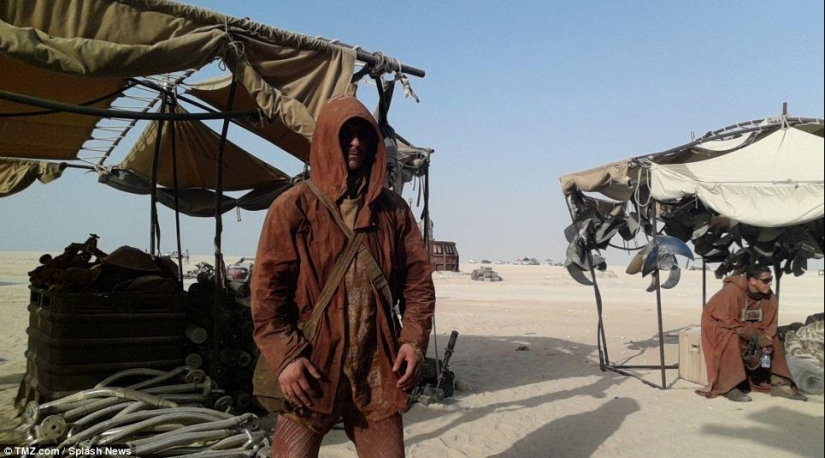 How is the filming of the new Star Wars going?