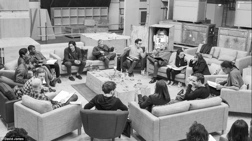 How is the filming of the new Star Wars going?