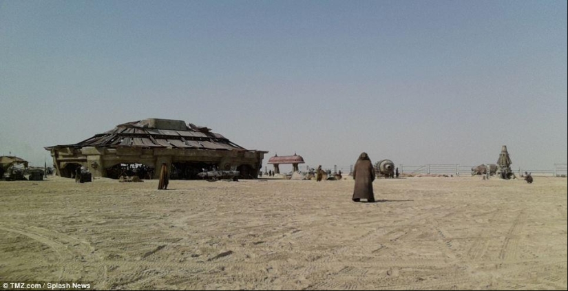 How is the filming of the new Star Wars going?
