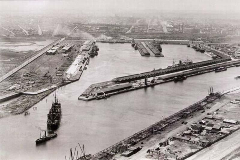 How large cities have been built up in recent decades