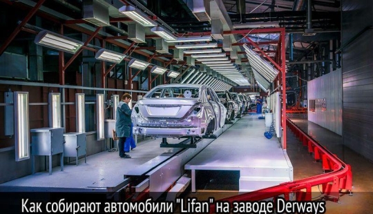 How Lifan cars are assembled at the Derways factory