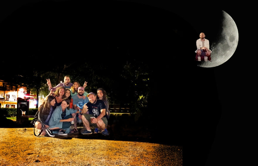 How Our Friend Once Went To The Moon – 12 Hilarious Photo Manipulations We Made How Our Friend Once Went To The Moon – 12 Hilarious Photo Manipulations We Made