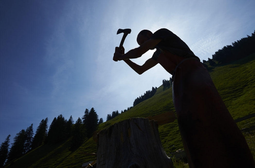 How Swiss cheese is made