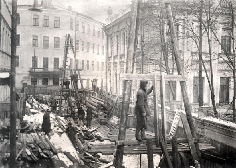 How the first stage of the Moscow Metro was built