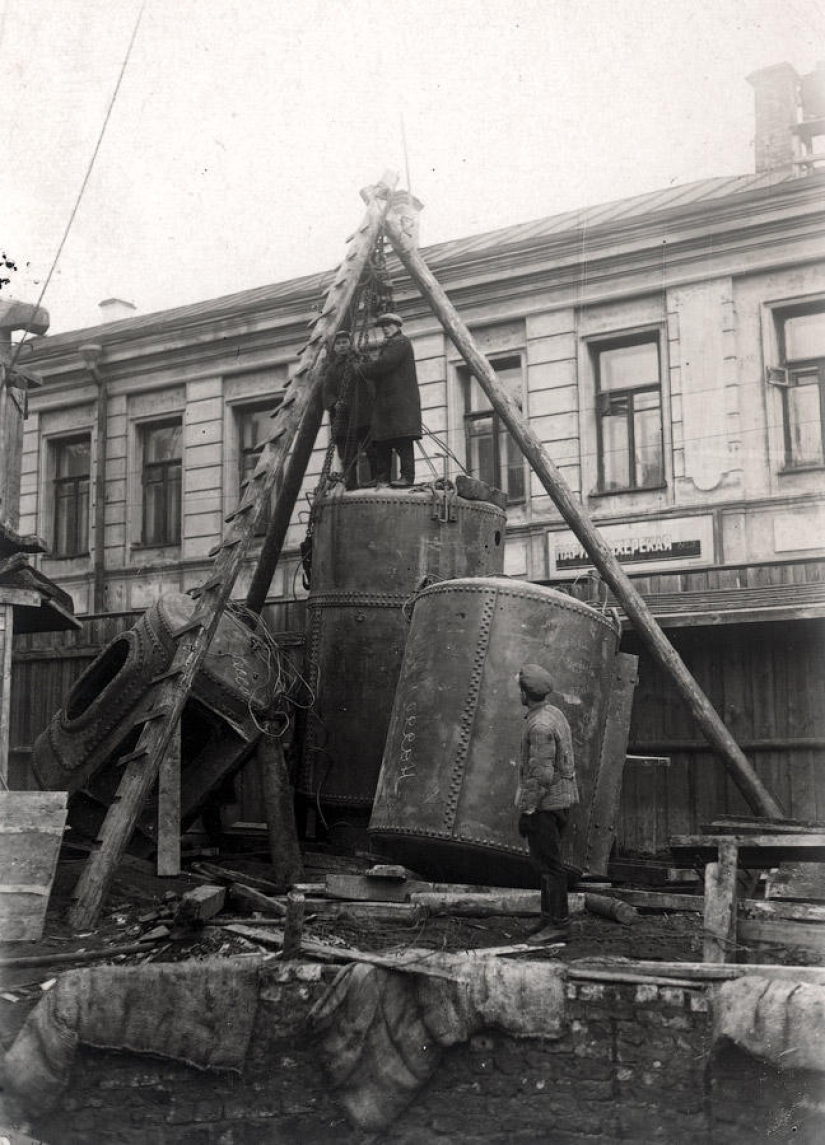 How the first stage of the Moscow Metro was built