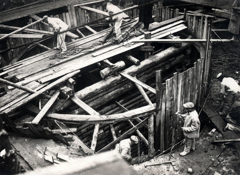 How the first stage of the Moscow Metro was built