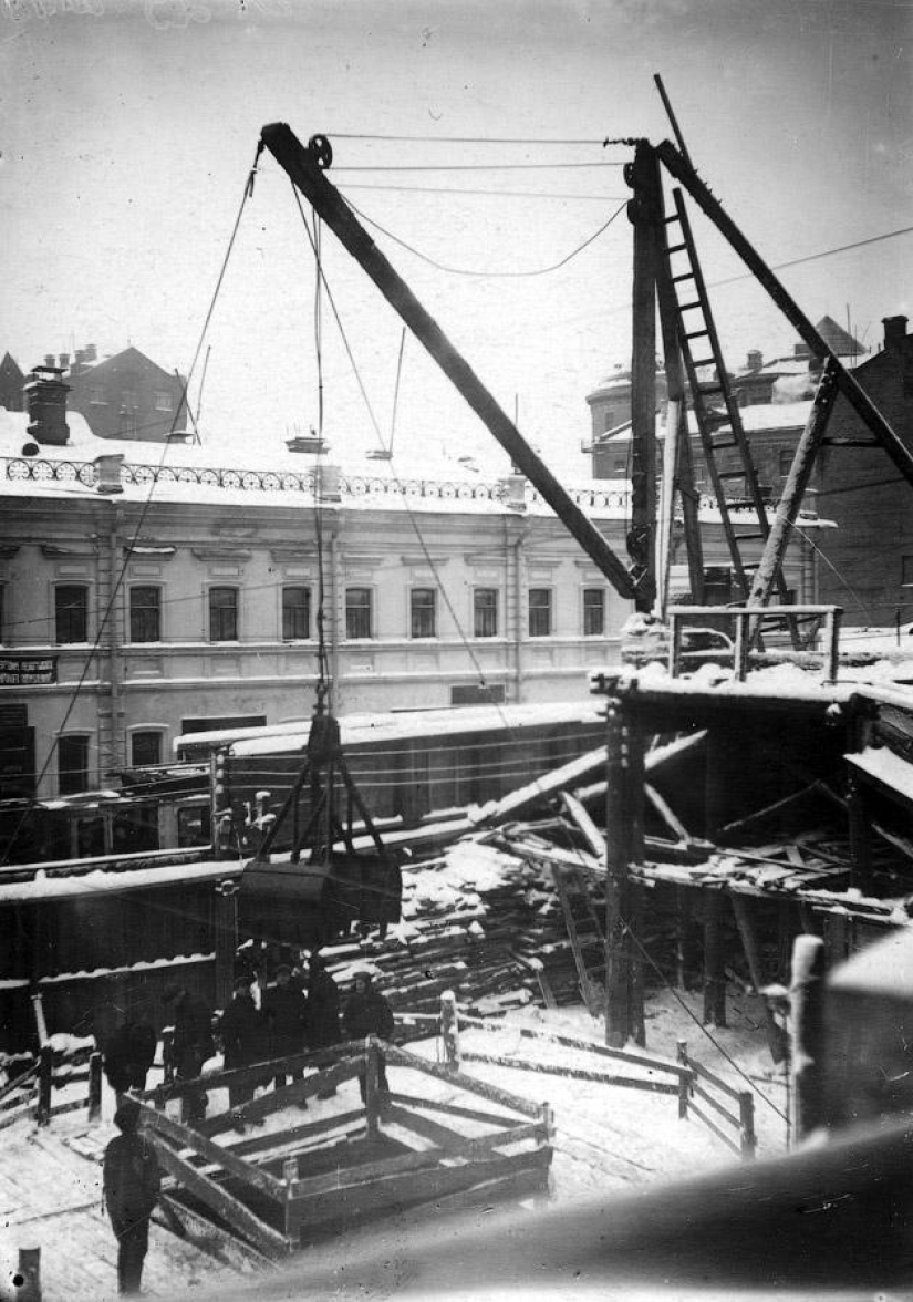 How the first stage of the Moscow Metro was built
