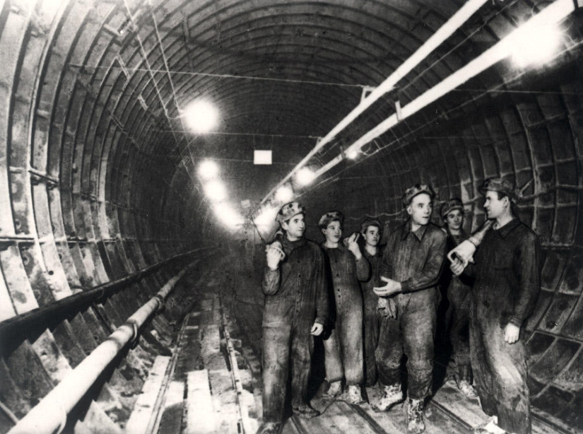 How the first stage of the Moscow Metro was built