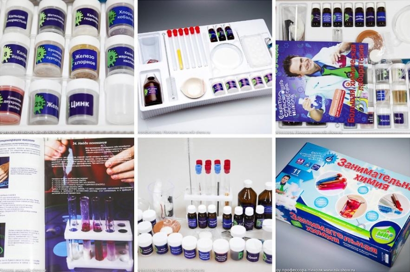 How the "Professor Nicolas Science Show" works