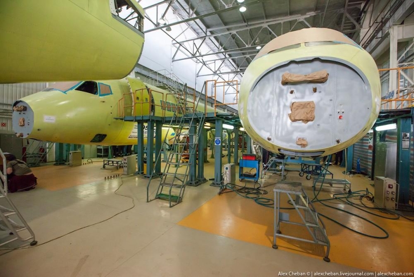 How the Superjet is made: Komsomolsk-on-Amur