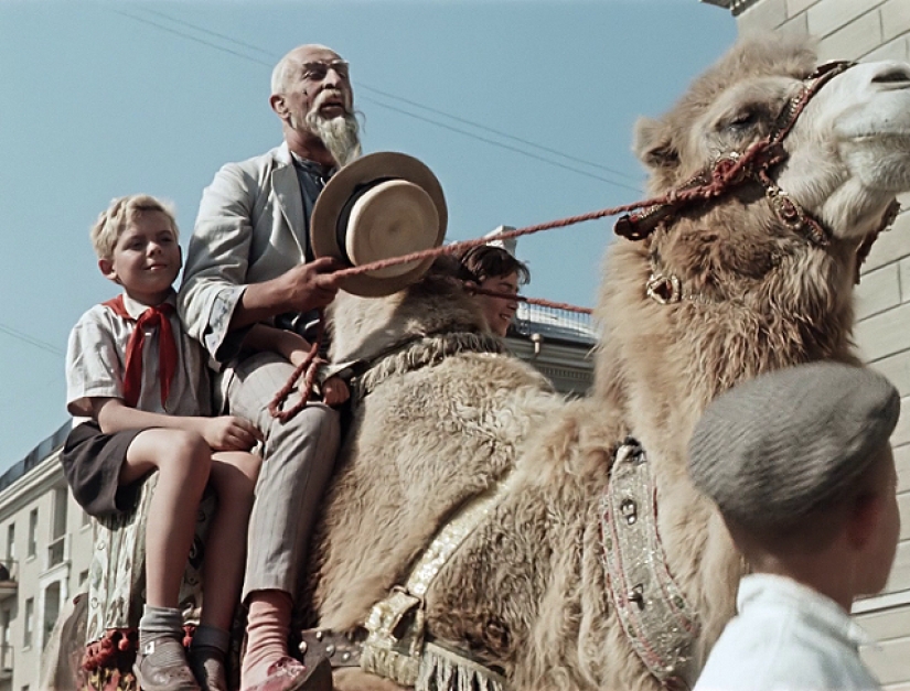 How to create special effects for the movie "Old Man Hottabych"