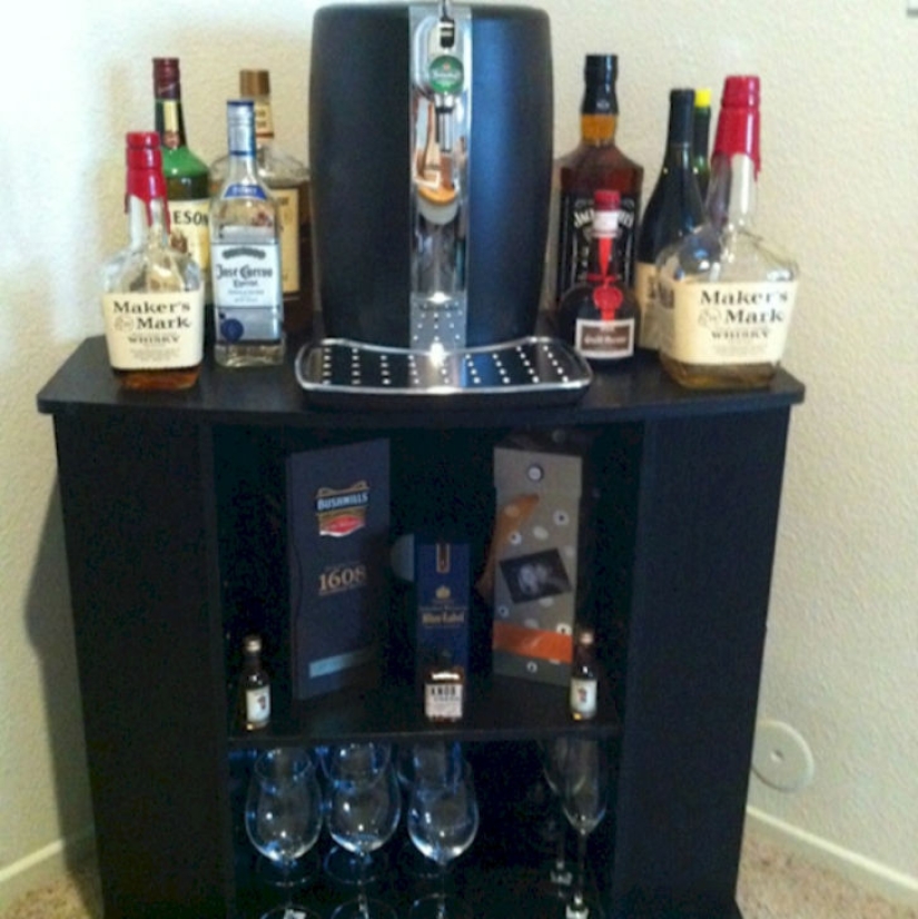 How to make a bar counter out of old things
