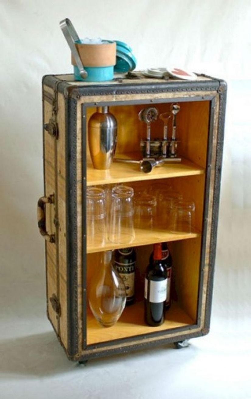 How to make a bar counter out of old things