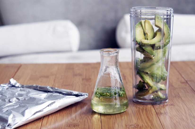 How to make an avocado sherbet in 5 minutes