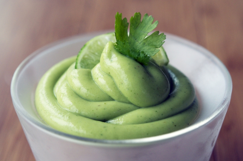 How to make an avocado sherbet in 5 minutes
