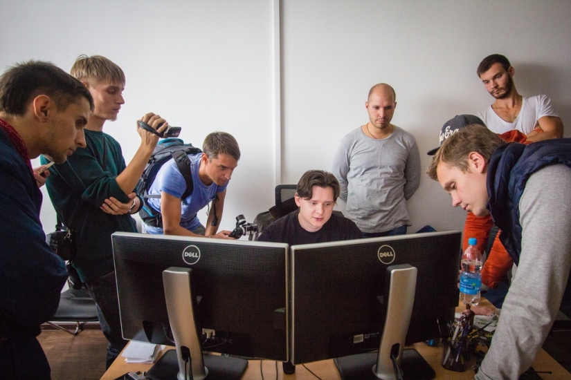 How we celebrated Tanker's Day at the Wargaming office How we celebrated Tanker's Day at the Wargaming office