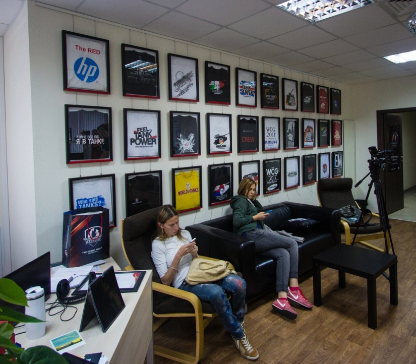 How we celebrated Tanker's Day at the Wargaming office How we celebrated Tanker's Day at the Wargaming office