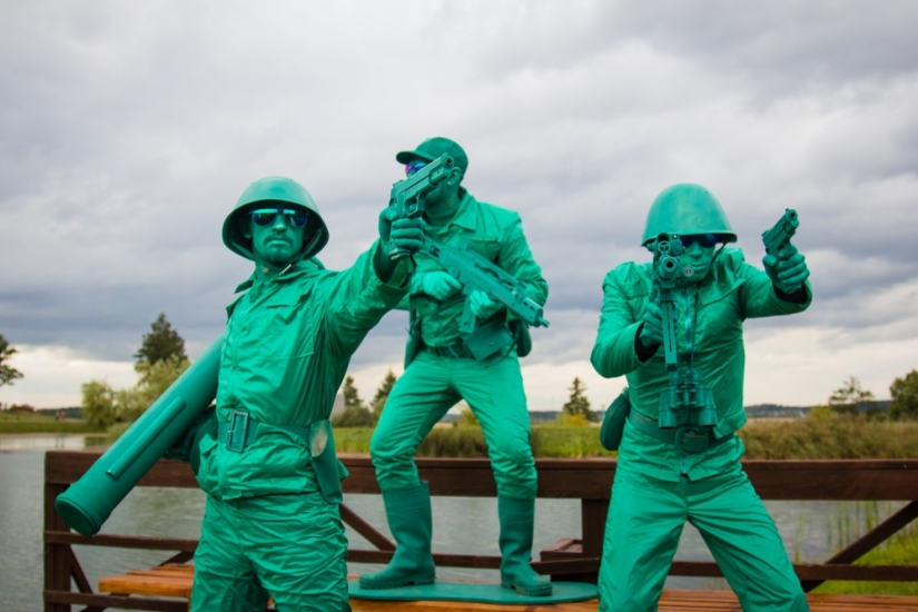 How we celebrated Tanker's Day at the Wargaming office How we celebrated Tanker's Day at the Wargaming office