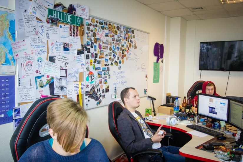 How we celebrated Tanker's Day at the Wargaming office How we celebrated Tanker's Day at the Wargaming office